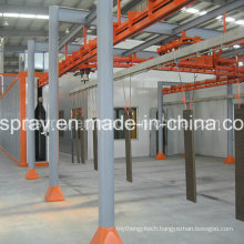 Hot Sale Automatic Powder Coating Line with Powder Coating Gun